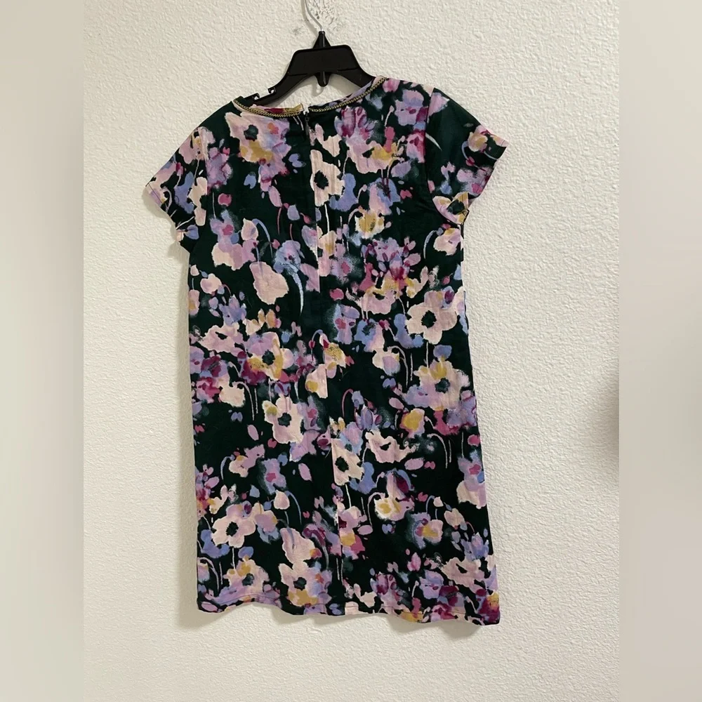 GAP Kids Green and Pink Floral Dress